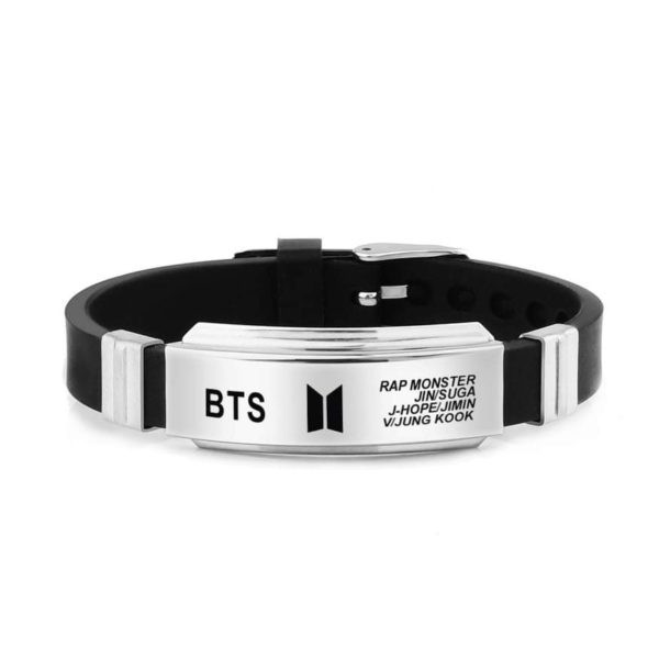 K-pop Fashionable Metal Wristband
