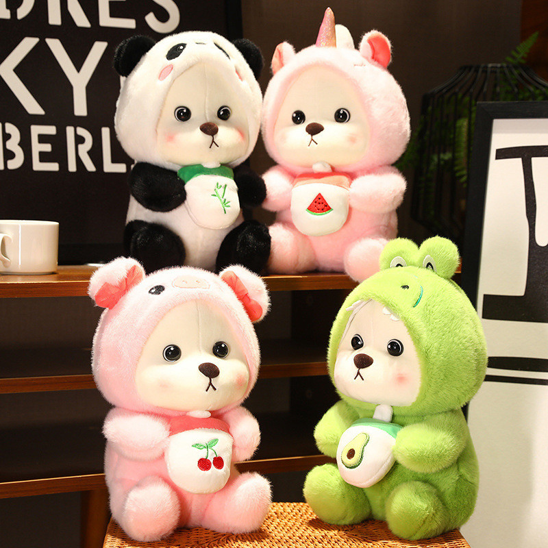 Cosplay Joint Panda Plush Doll 25cm