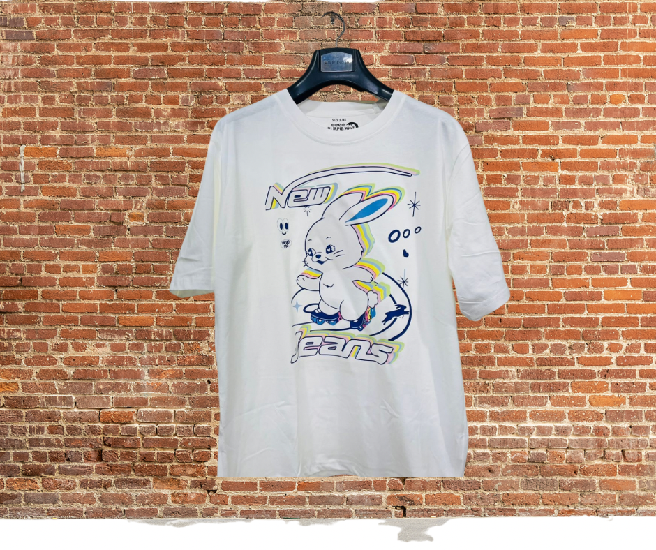 K-POP NewJeans Bunny T-Shirt