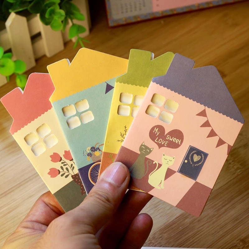Sweet Cottage Envelope Greetings Card (Random Selection)