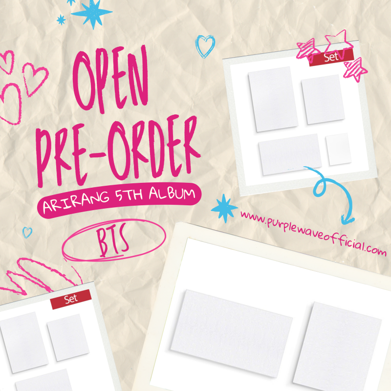 [PRE-ORDER] BTS ARIRANG 5TH ALBUM