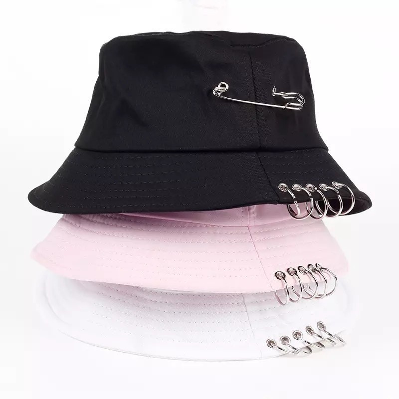 Korean K-POP Fashion Round Shape Bucket Ring Hat