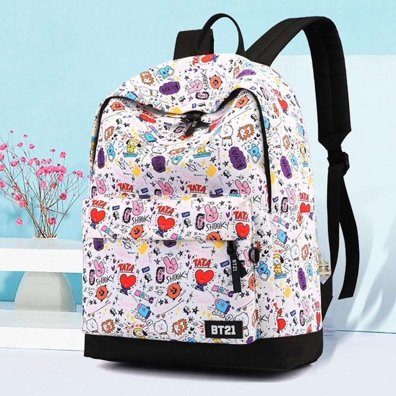 BT21 Cartoon All Over Print Backpack