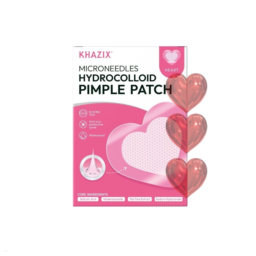 144Pcs/Pack Pink Heart Acne Patches