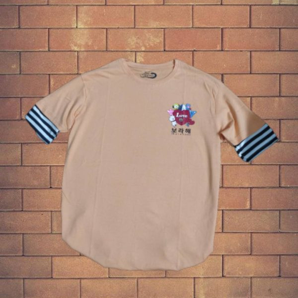 New Arrival K-POP BTS Cartoon Character BT21 Cotton T-shirt
