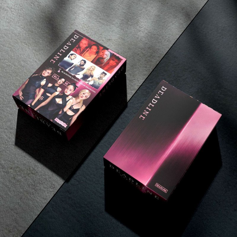 55pcs/Box BLACKPINK Deadline Lomocard/Photocard