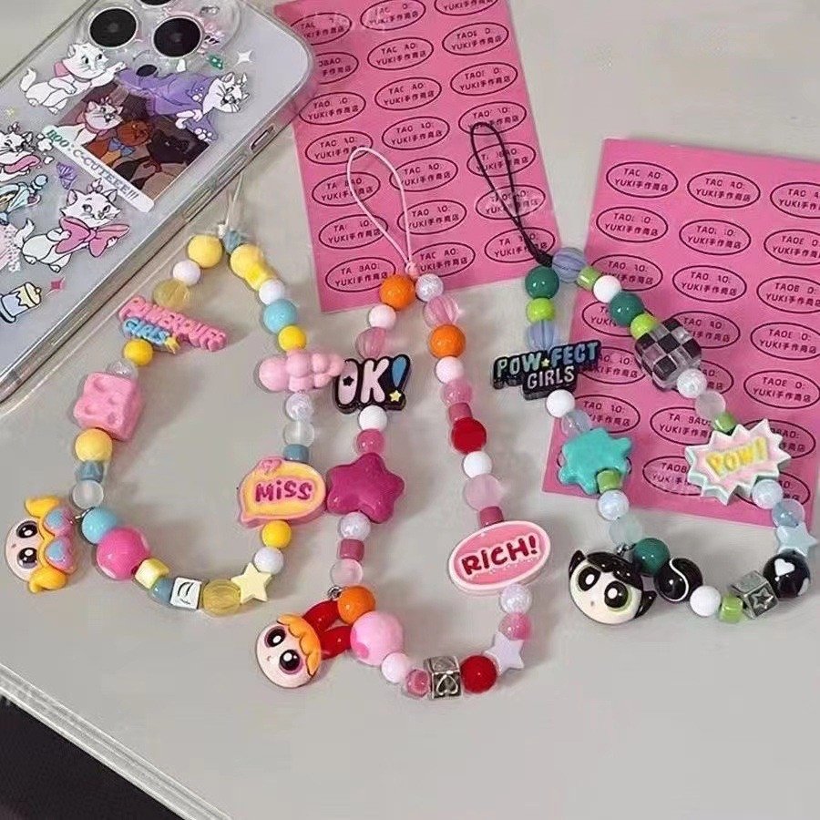 The Powerpuff Girls Universal Mobile Phone Charm