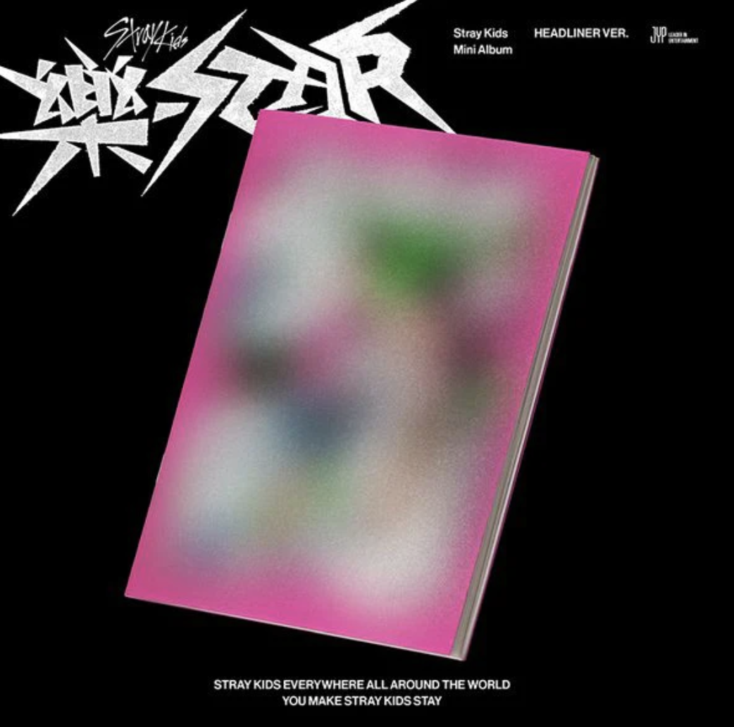 [PRE-ORDER] Stray Kids 8th Mini Album '樂-STAR [ROCK-STAR]' (Headliner Ver.)
