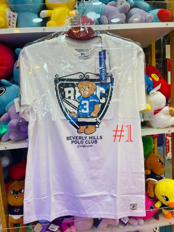 BEVERLY HILLS POLO CLUB OFFICIAL O NECK T-SHIRT