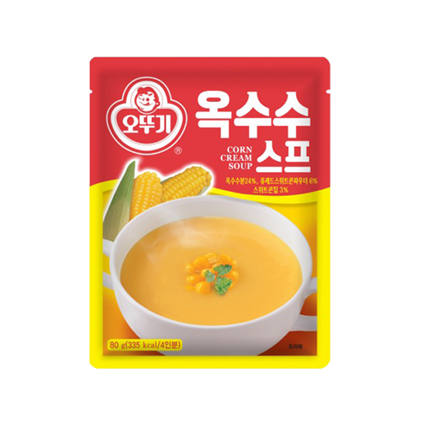 Ottogi Corn Cream Soup (4 Person)