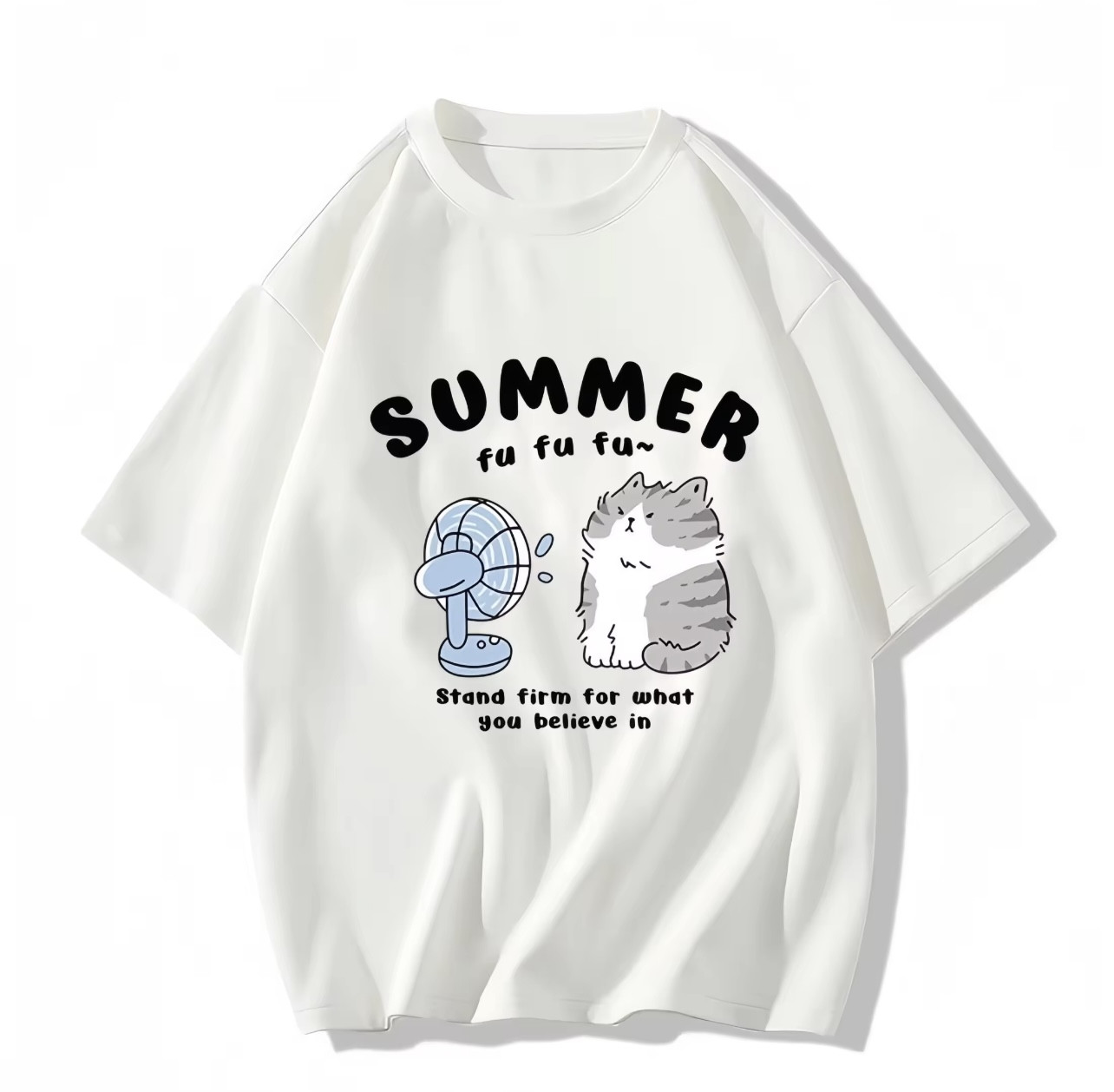 Summer Is Hot' Adorable Summer Cat T-Shirt