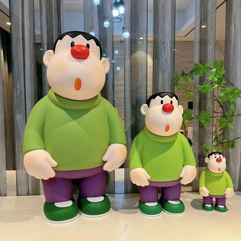 Fat Tiger Desktop Decoration Figure Model