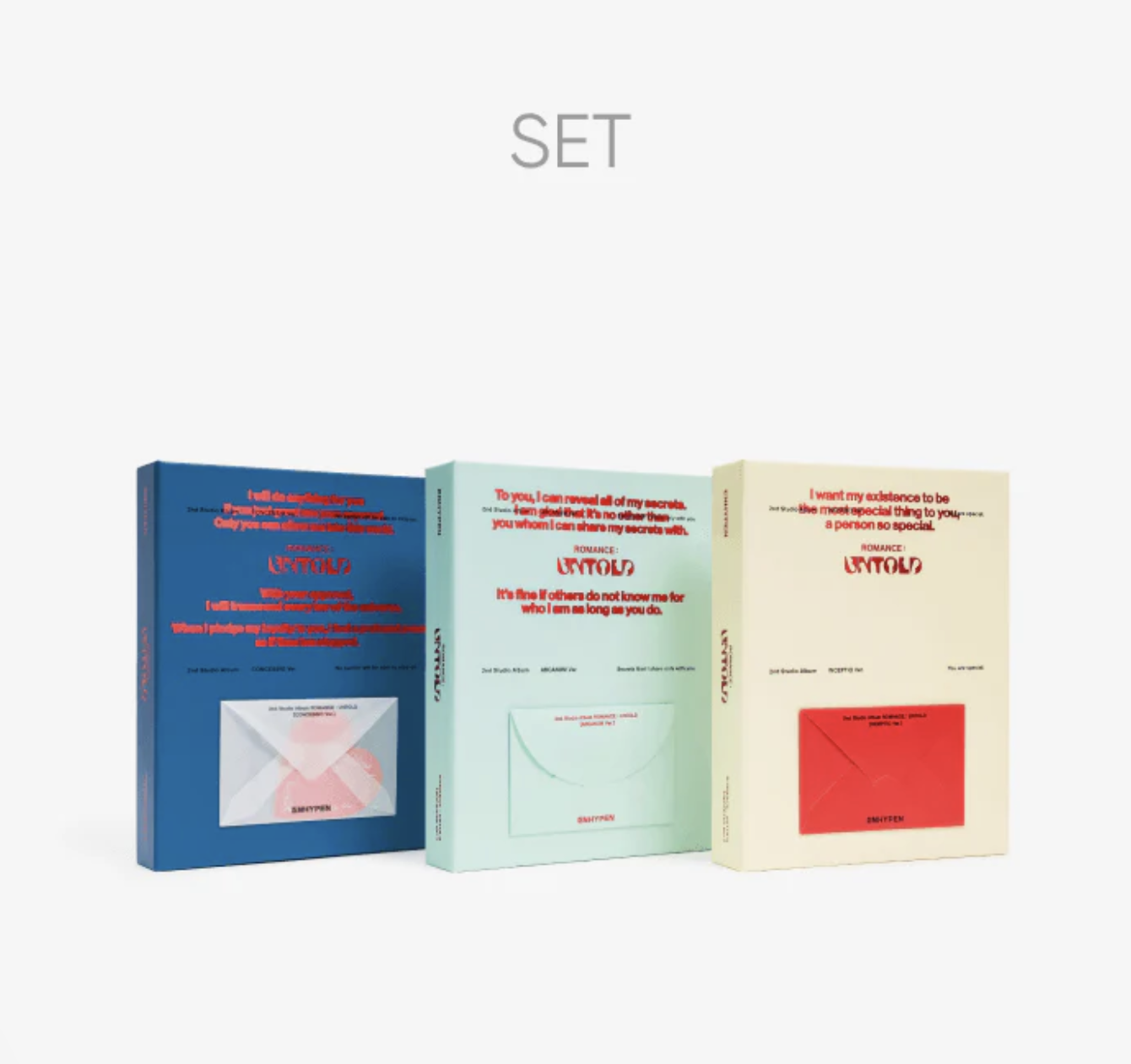 [PRE-ORDER] ENHYPEN - ROMANCE : UNTOLD 2ND ALBUM STANDARD SET