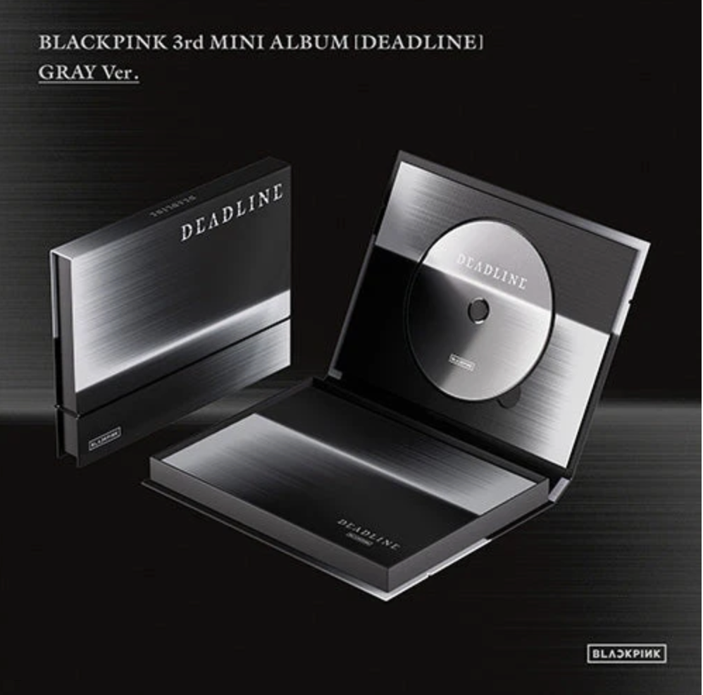 [PRE-ORDER] BLACKPINK - DEADLINE 3RD MINI ALBUM GRAY VERSION