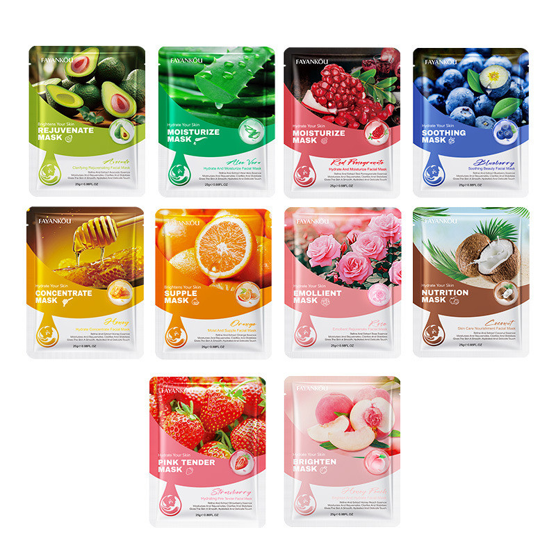 FAYANKOU FRUIT FACIAL SHEET MASK