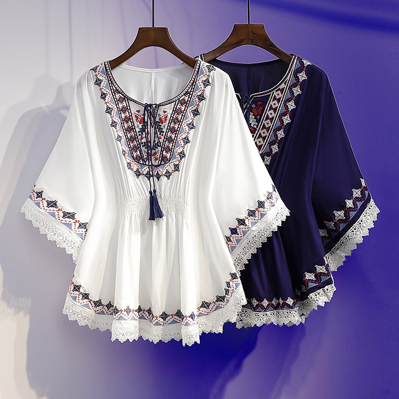 Boho Style Kimono Cloak Top