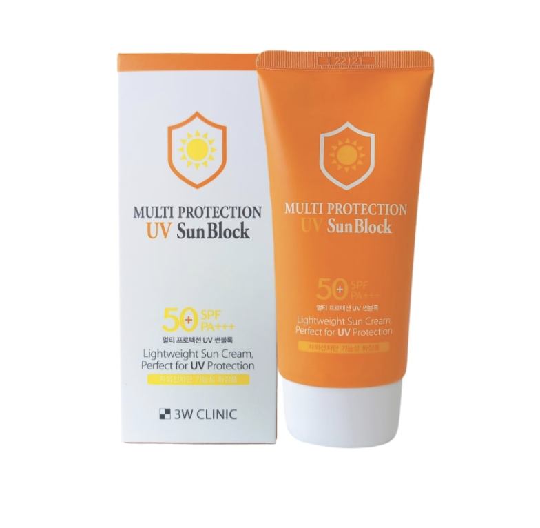 3W Clinic Multi Protection UV Sun Block SPF 50+/PA+++ 70ml