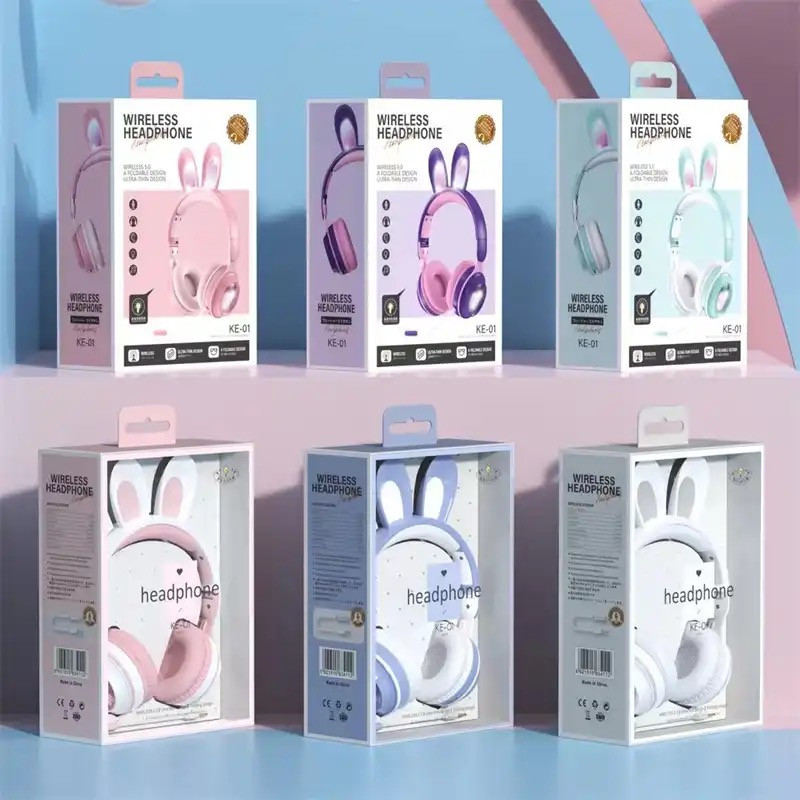 Cute Rabbits RGB Headset