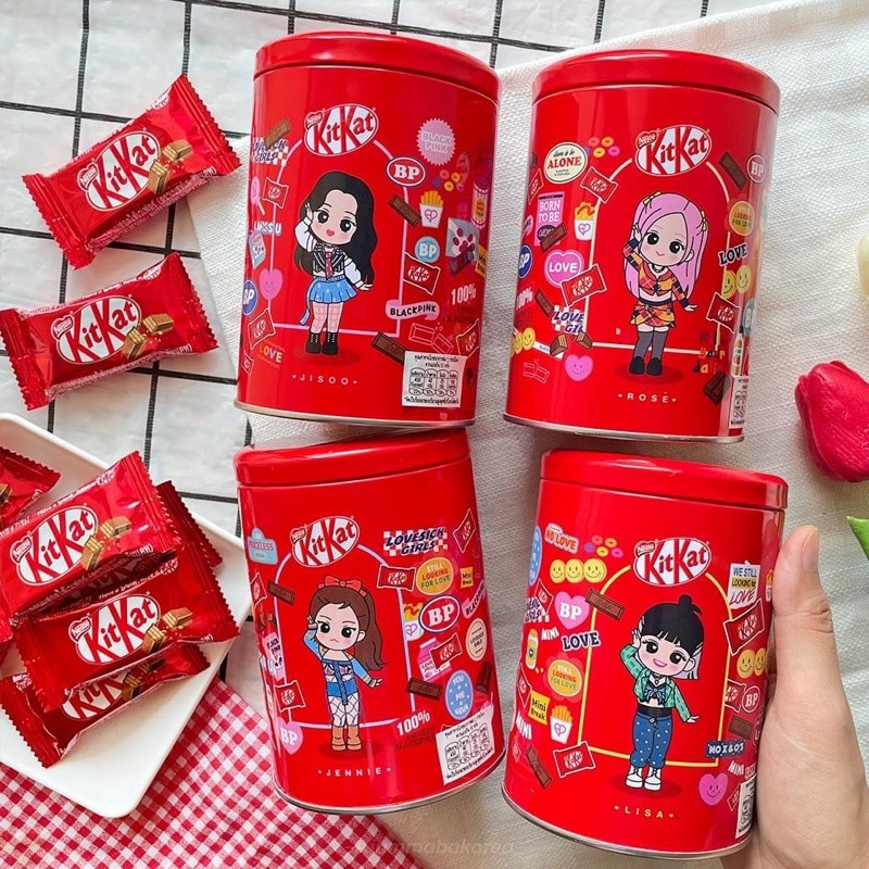 KITKAT X BLACKPINK Chocolate Wafer 90g (Random Member)
