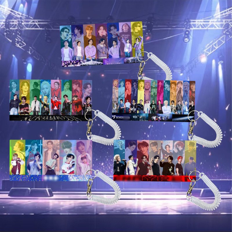 K-POP 3D Ticket Concept Acrylic Keychain
