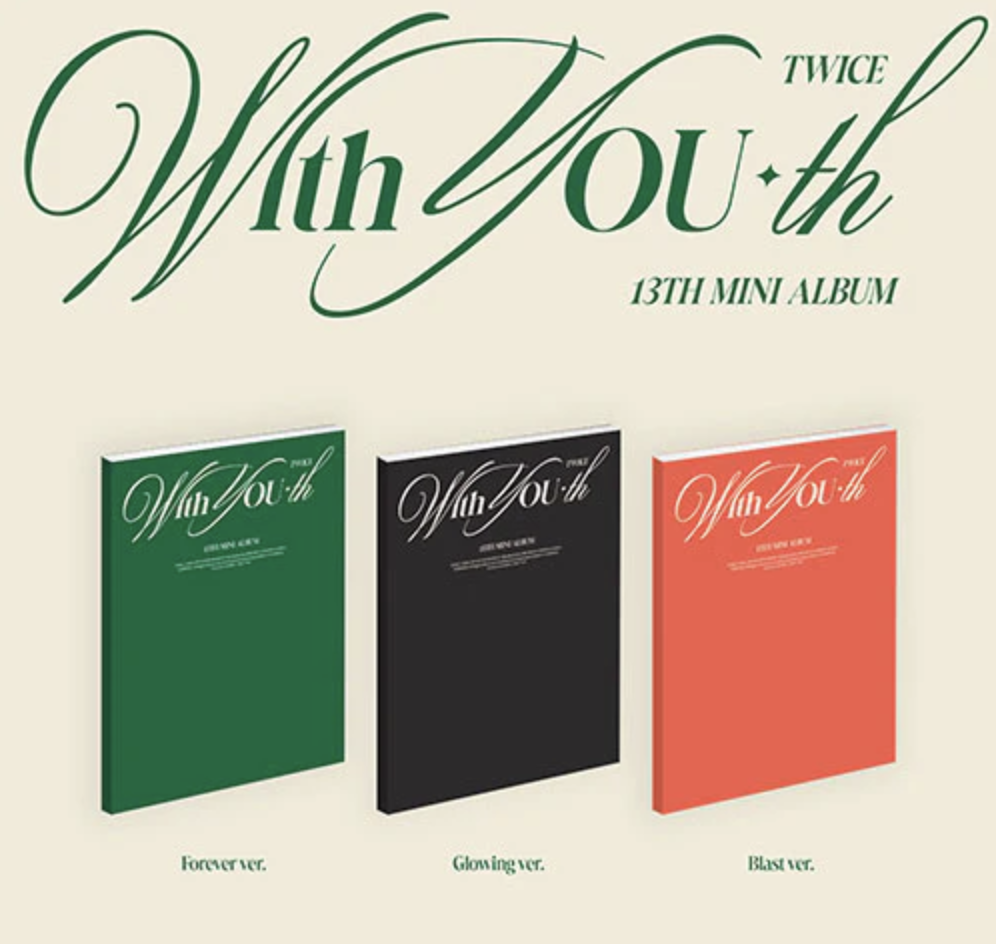 [PRE-ORDER] TWICE - WITH YOU-TH 13TH MINI ALBUM