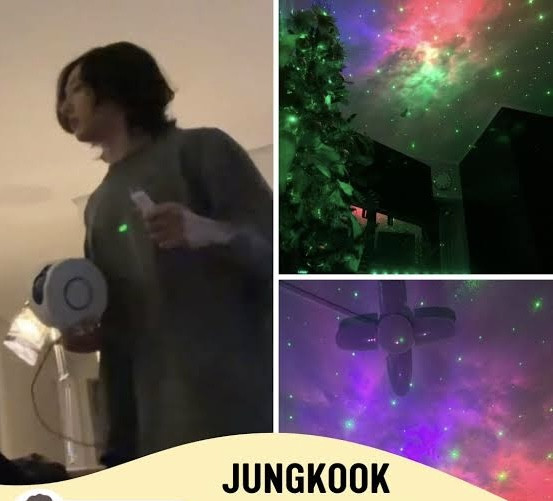 [Pre-Order] Jungkook Smart Galaxy Lamp Projector