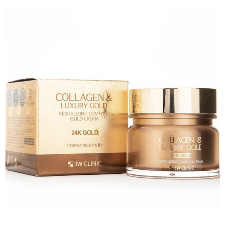 3W Clinic Collagen And Luxury Gold Cream 100ml