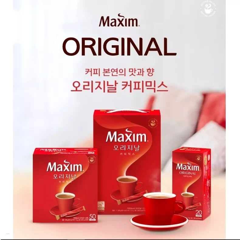 Korean Maxim Original Coffee Mix (Single Stick)