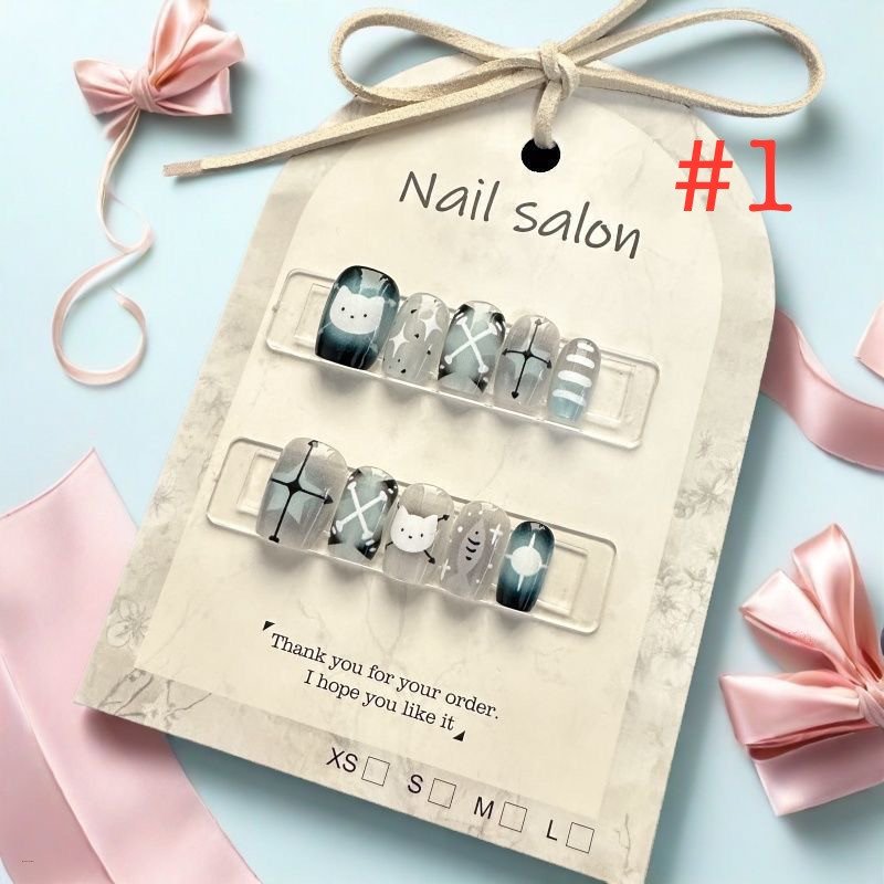 Cute Kawaii Classic Fake Nails