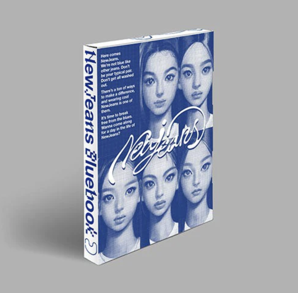 NEWJEANS - 1ST EP NEW JEANS (BLUEBOOK VER.)