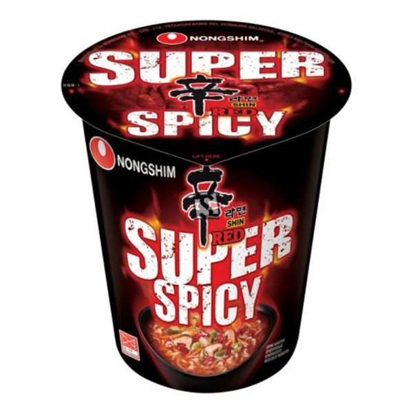 Nongshim Super Spicy Shin Cup Ramyun 68g