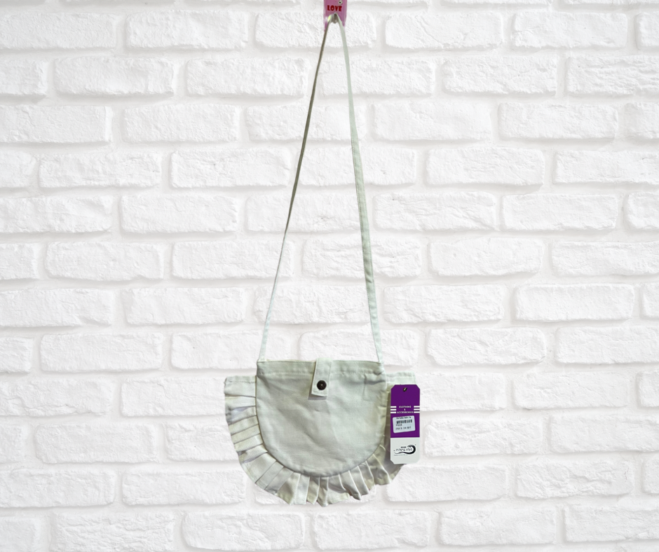 Mini Ruffled Shoulder Bag