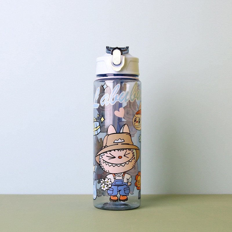 Labubu Cute Sippy Water Bottle 750ml