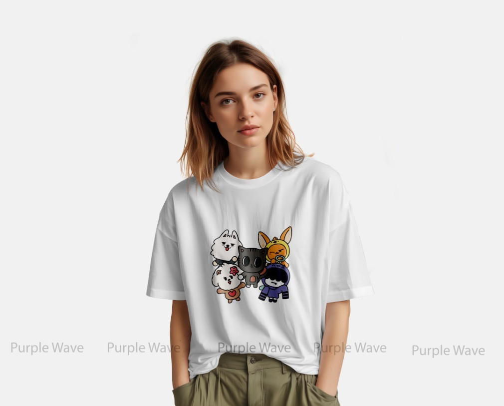 TXT- CHIBI CARTOON CLASSIC T-SHIRT