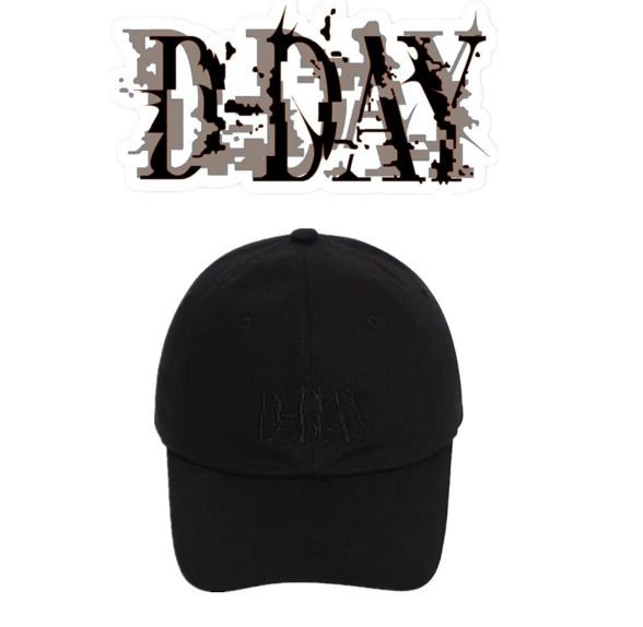 K-POP Idol BTS Suga Agust D Tour D-day Casual Cap (Black)