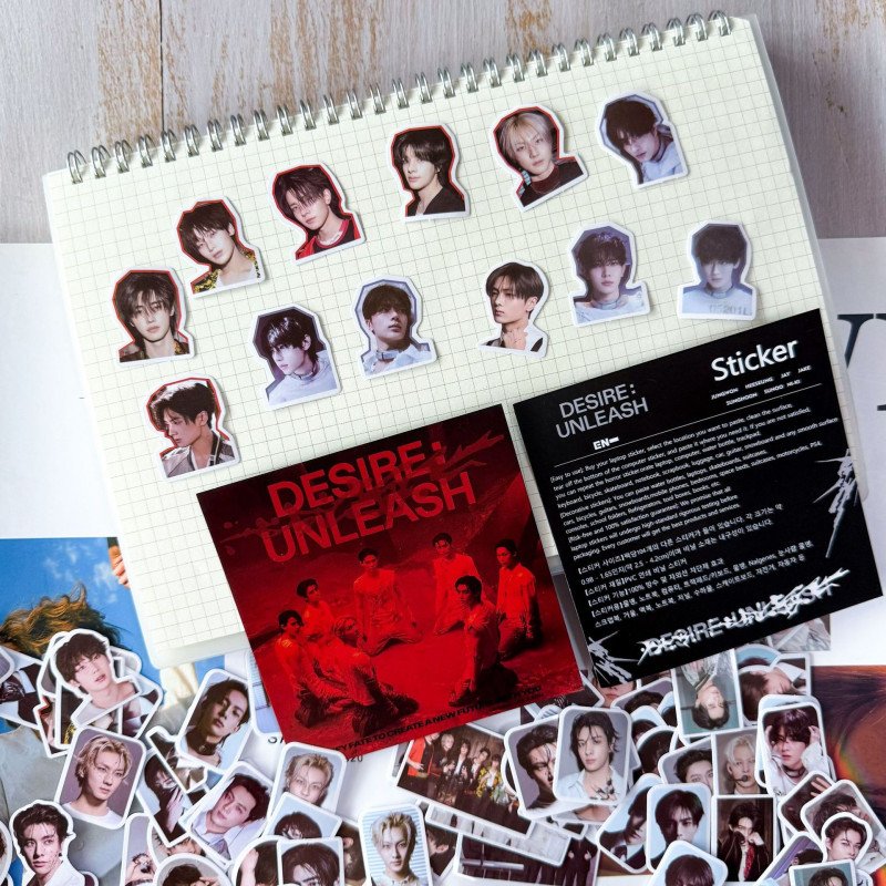 Enhypen Desire:Unleash 104Pcs/Pack Peripherals Stickers