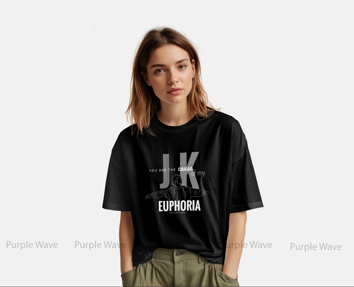 BTS JK EUPHORIA CLASSIC DTF T-SHIRT