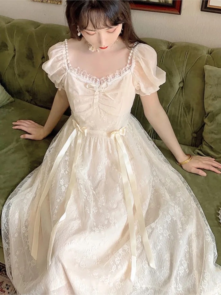 Robe Lace Lolita Style Fairy Party Dress