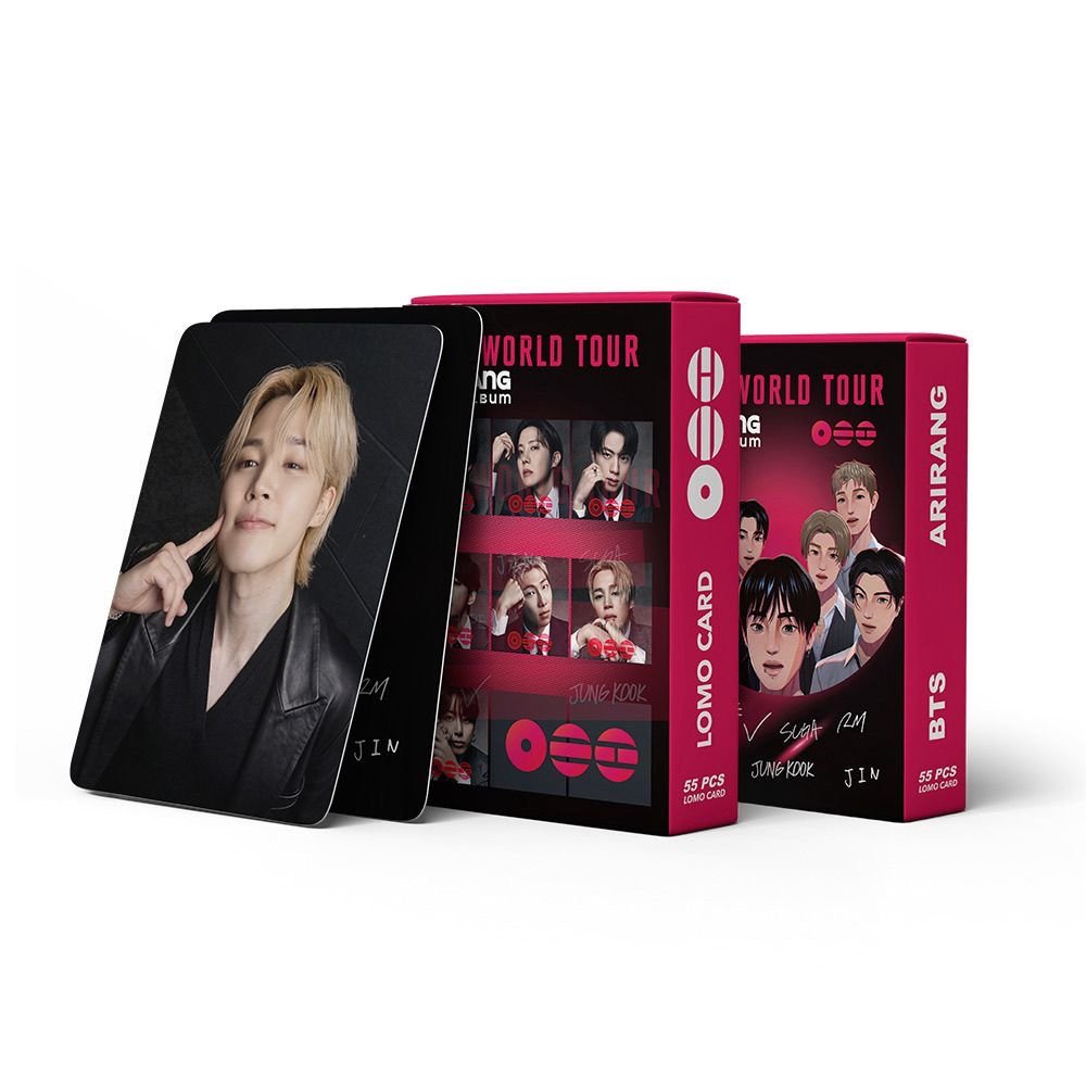 54Pcs/Box BTS Comeback ARIRANG Lomocard/Photocard [Best Selling]