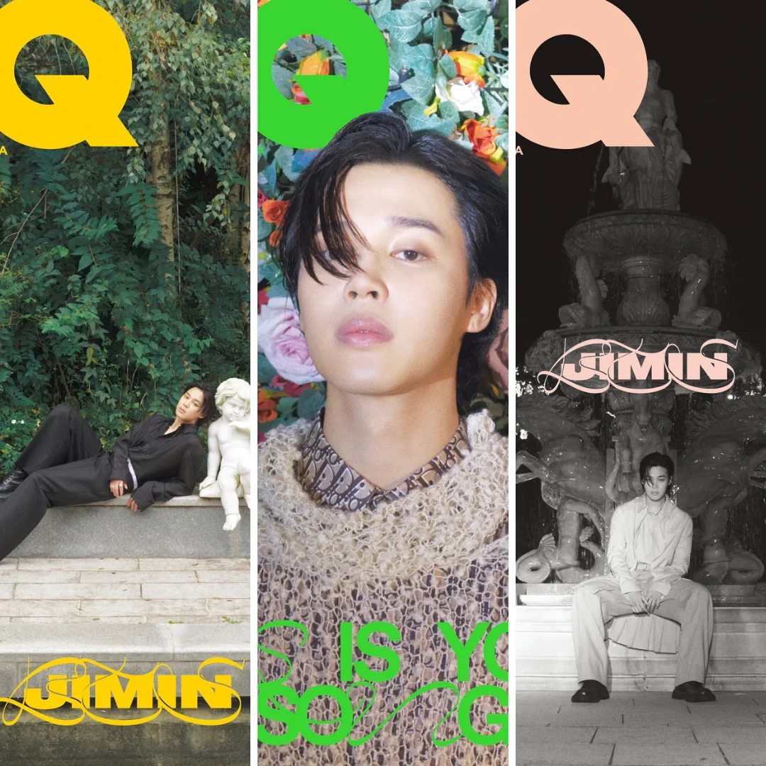 BTS JIMIN GQ MAGAZINE 2023 NOVEMBER ISSUE