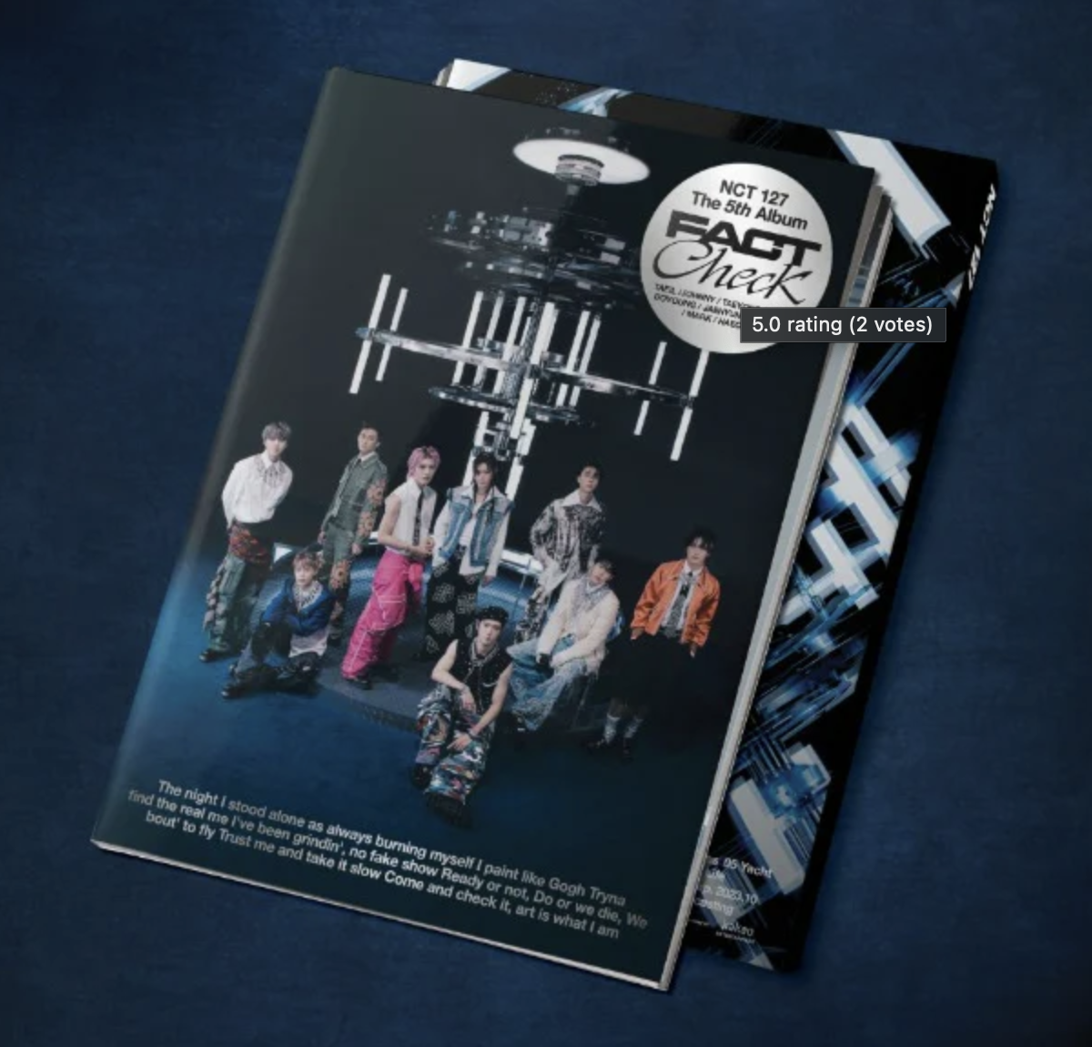 [PRE-ORDER] NCT127 - FACT CHECK 5TH FULL ALBUM CHANDELIER VER.