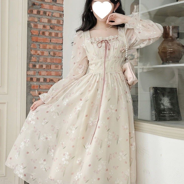 Elegant Chiffon Slimming Waist Lace-up Party Dress