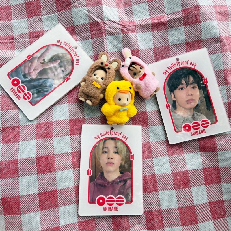 BTS Arirang Periphery Acrylic ID Card Holder