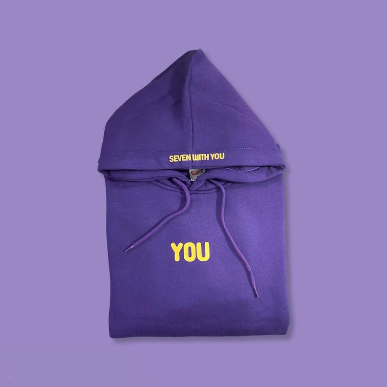 JIMIN SEVEN WITH YOU HOODY Hoodie/Sweatshirt (No Making Log)