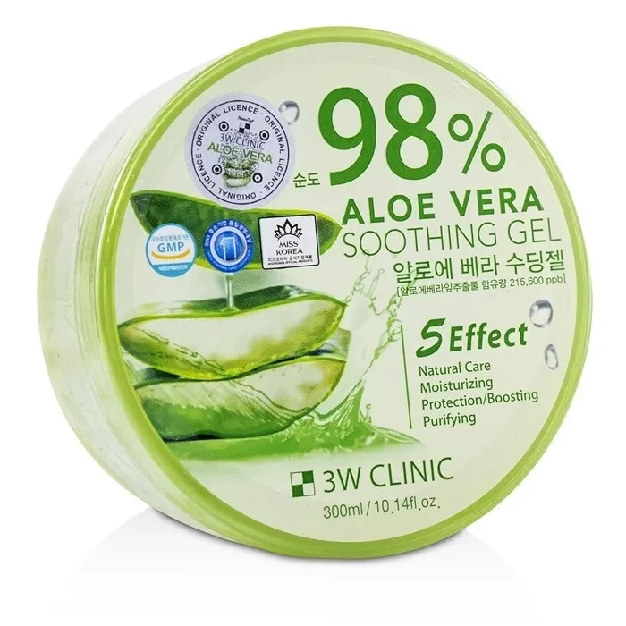3W Clinic Aloe Vera Soothing Gel-300ml