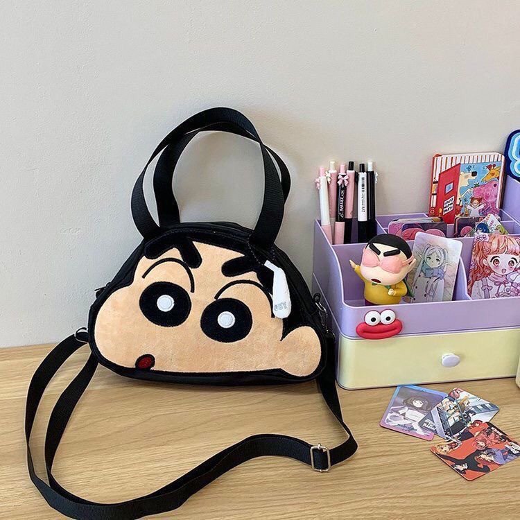 Crayon Shin-Chan Large Capacity Crossbody Handbag
