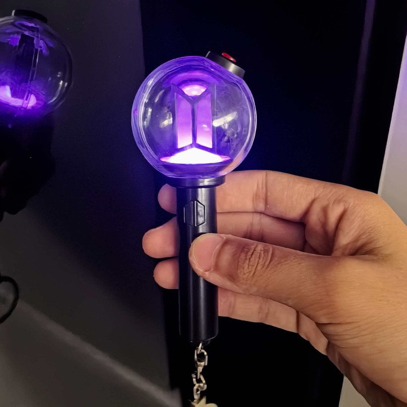 BTS Version-4 Luminous Lightstick Keyring