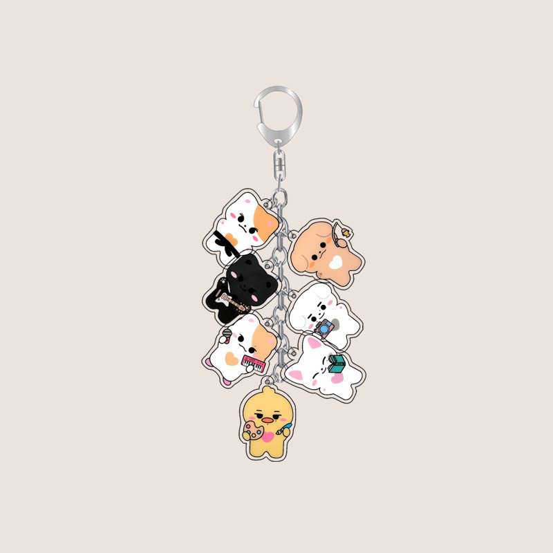 ENHYPEN Acrylic Hanging Keychain