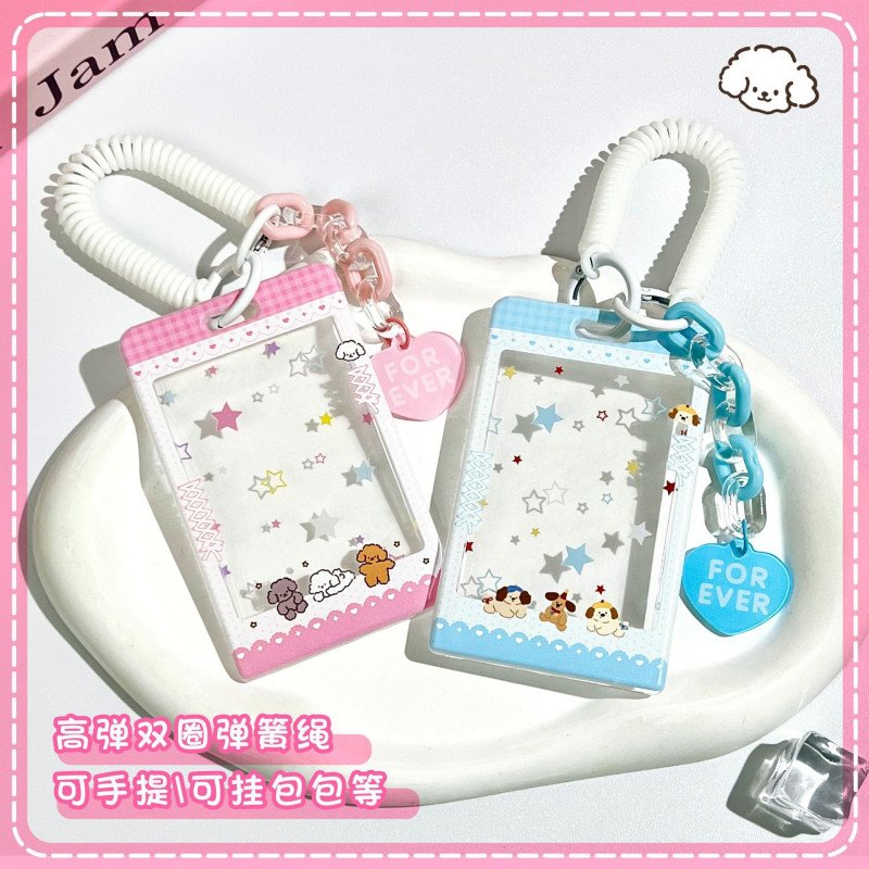 Cute Animal For Ever Charm Protective ID Card Holder