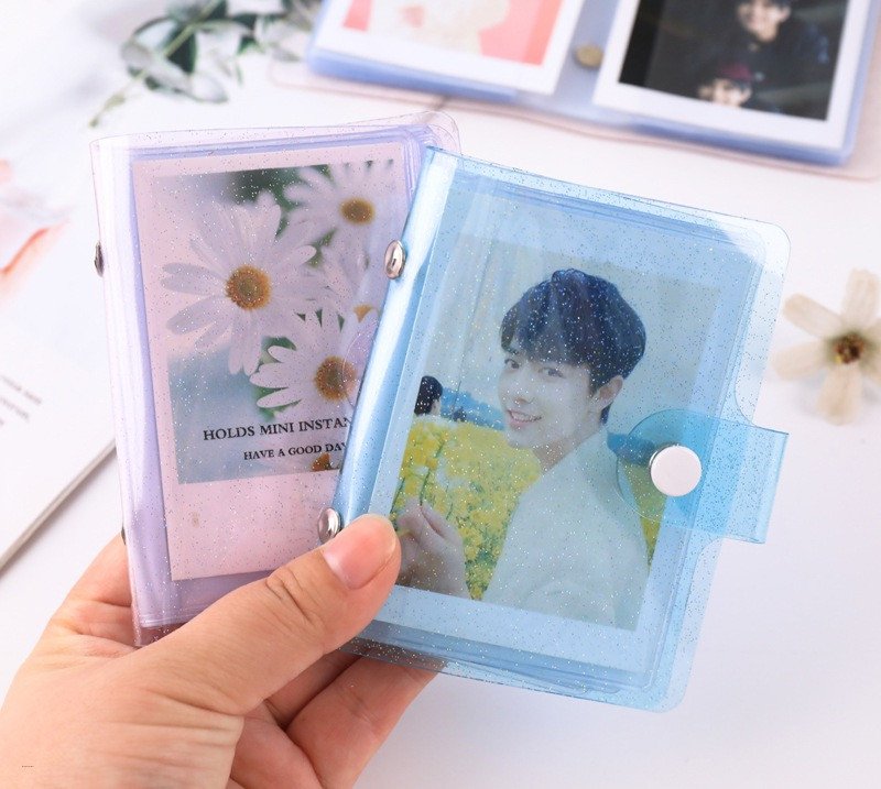 3inches Cute Jelly Color Mini Photo Card Album